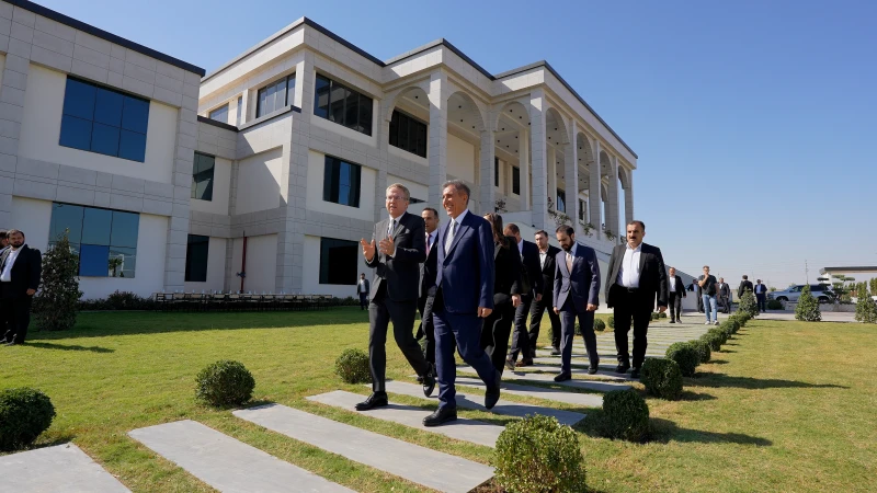 Visit of Mr. Patrick Durel, the French Ambassador to Iraq, and Mr. Yan Prime, the French Consul General in Erbil, to the factories and silos of Das on 9/25/2024